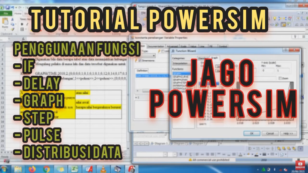 Jasa Konsultan dan Privat Software Powersim - JK : (0812-6080-8620)